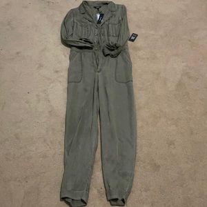 Green express jumpsuit